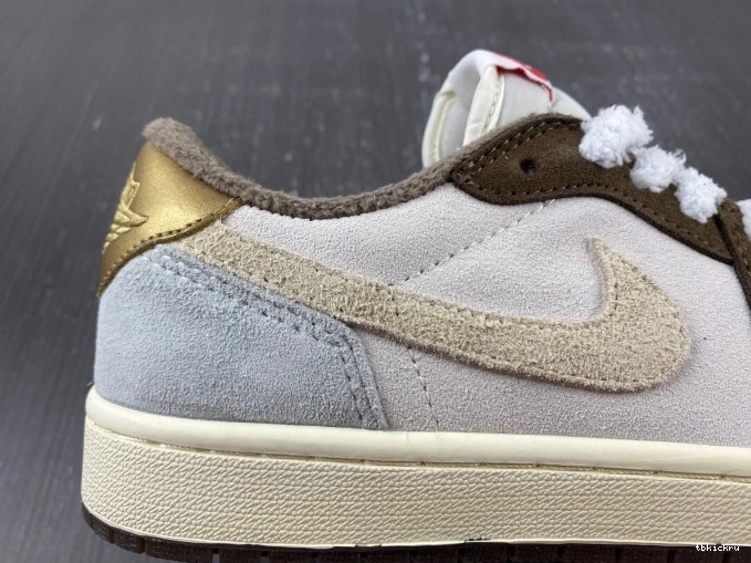 Reps TBkick Year OG Air Jordan of 1 Low the Rabbit Retro DV1312-200 0821